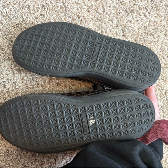 Rare bronze puma metallic platform creeper sneakers - Picture 6 of 7